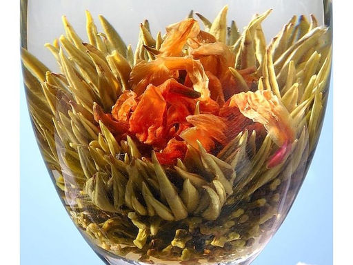 КамлёвЪ Связанный чай Османтус в золотой чаше (Osmantus in Gold Cup) - Камлевъ фото 8