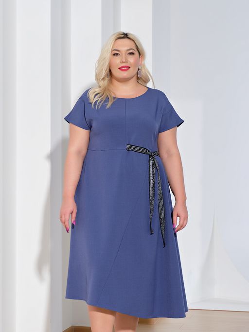 Платье 0083-3 индиго