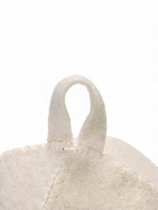 Шапка для бани и сауны Звезда. 23 февраля, полиэфир, шерсть