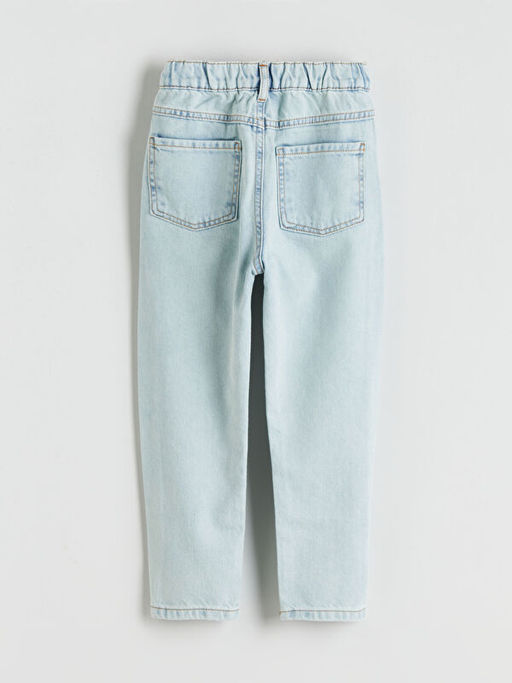Beli Lastikli Erkek ?ocuk Jean Pantolon