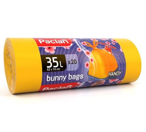 Мешки для мусора с ручками Bunny Bags Aroma 35л 20шт. Paclan Bunny Bags Aroma  фото 2