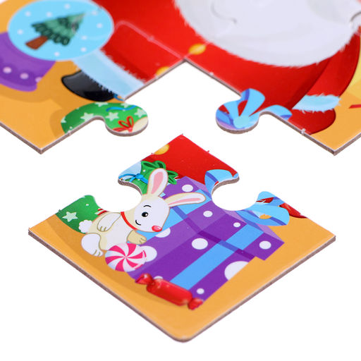 Макси - пазлы 8 в 1 «Ждут зверята Новый год», 48 деталей