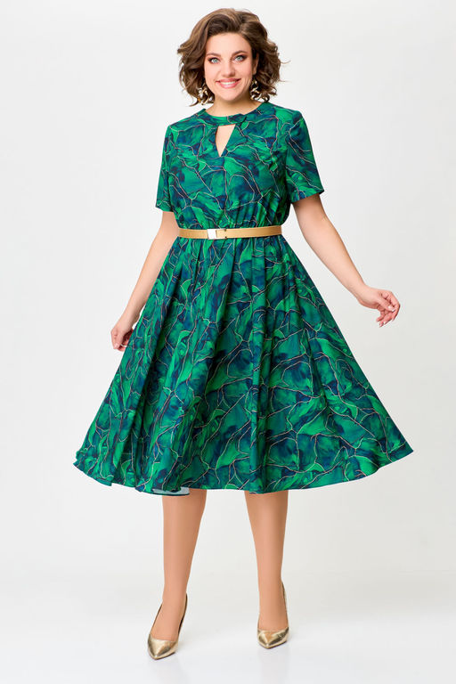 Блуза Swallow 803.2 черный+серебряный узор фото 1098