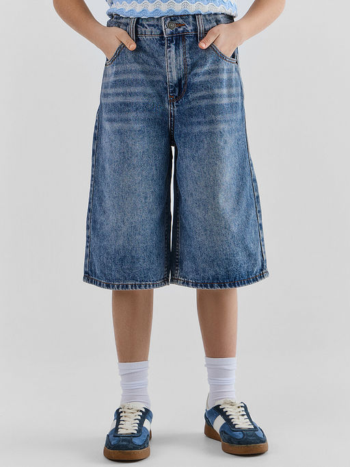 БЕРМУДЫ ДЖИНСОВЫЕ ДЛЯ ДЕВОЧЕК - Mark formelle фото 2