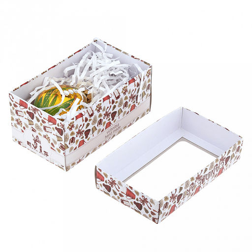 Елочная игрушка фигурка стеклянная Капелька 1-1 д5,4см, h8,5см, ручная художественная роспись, подарочная упаковка (Россия) - Домашняя мода фото 5