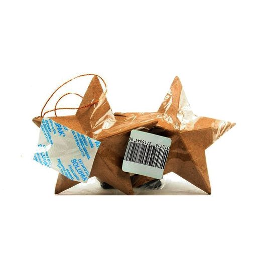 Заготовка для декорирования Love2art PAM-020 звезда папье-маше 10 х 4.5 х 10 см 2 шт