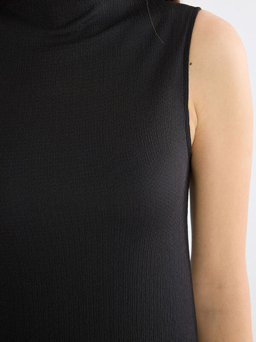 Dik Yaka Dokulu Bluz