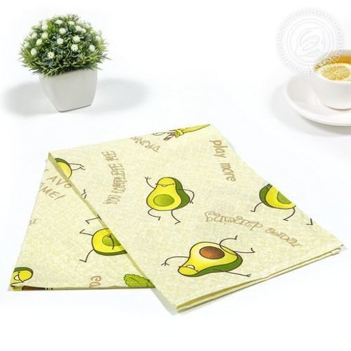 Полотенце 45*70 см. Авокадос рогожка хлопок 100% - Лен поволжья фото 2