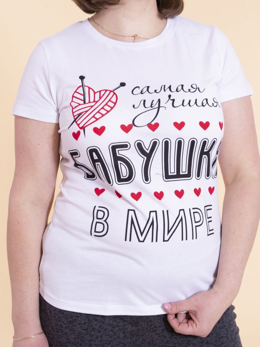 2С5124Д40 14620 ДЖЕМПЕР ЖЕН. ФУТБОЛКА 96-102-170,176 БЕЛЫЙ - Текс-дизайн фото 3