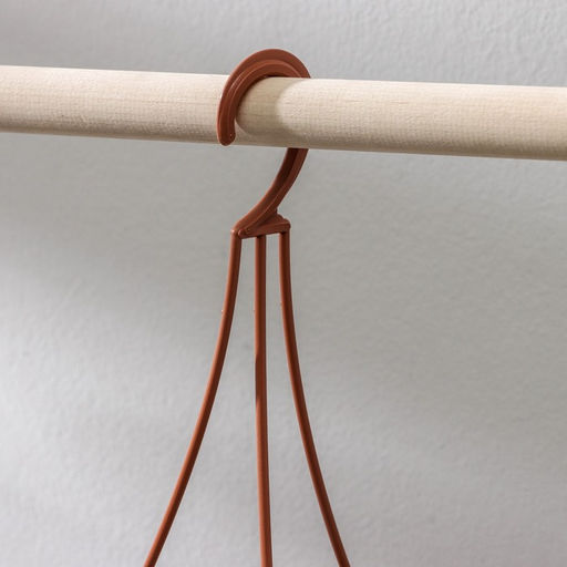 Кашпо для цветов подвесное «Джулия», 3.5 л, пластик, коричневое