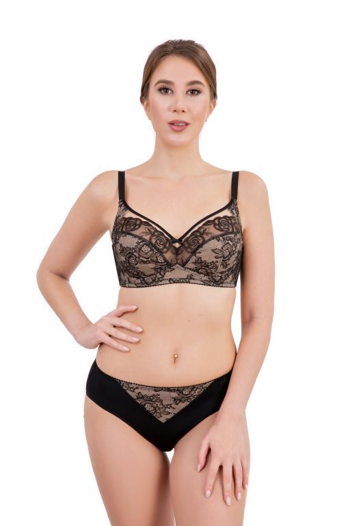 Бюстгальтер Milavitsa 128010 лесной орех/нюд  фото 7