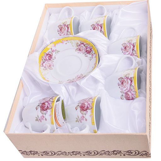 25794 Чайный сервизРозы12пр, 220мл фарфор LR(х8) - Mayer&boch фото 4