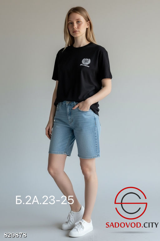 Футболка женская из хлопка