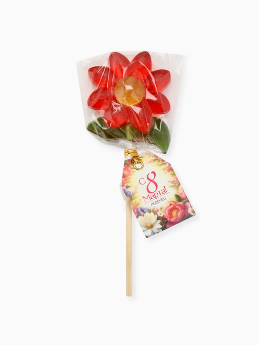 Цена за 2 шт. Леденец на палочке цветок С 8 марта, микс - Фабрика счастья фото 8