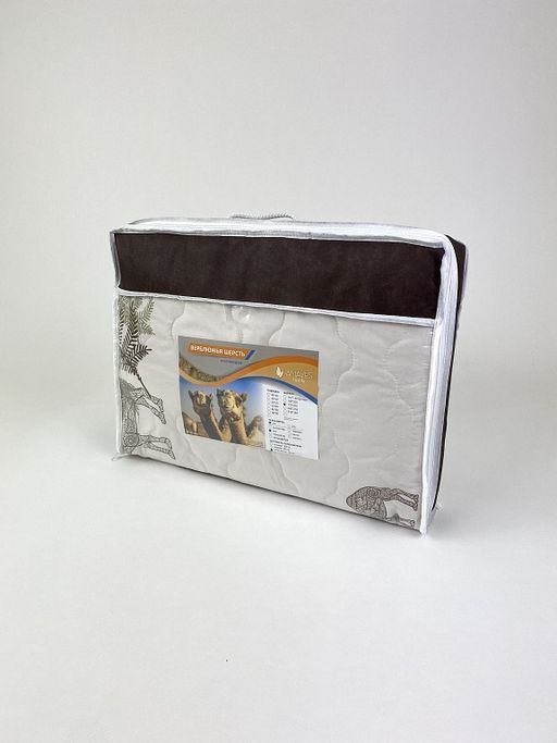 Одеяло, облегченное, плотность 100 гр/м2, Верблюд, чехол тик евро - Амавес-текстиль фото 5