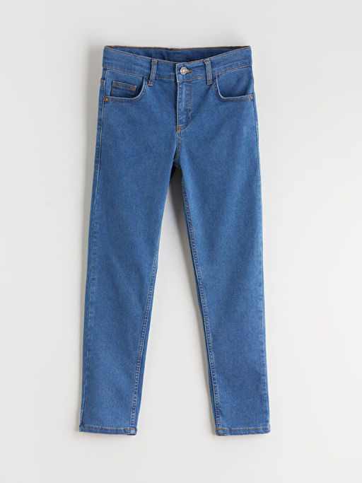 Slim Fit Erkek ?ocuk Jean Pantolon