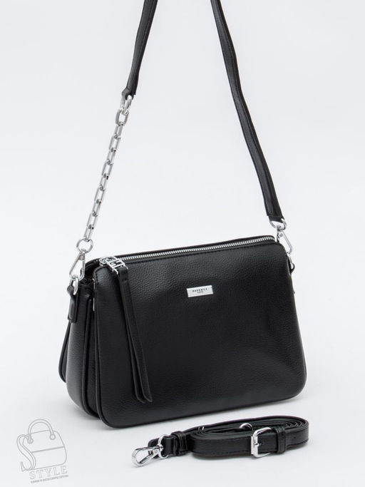 Сумка женская 2107-3S black Velina Fabbaino-Safenta в Новосибирске
