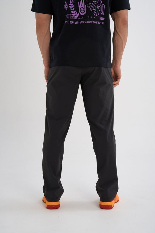 Брюки текстильные Черный ANTA OUTDOOR Woven Track Pants фото 6