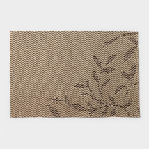 Цена за 12 шт. Салфетка сервировочная на стол Доляна «Росток», 45×30 см, бежевая