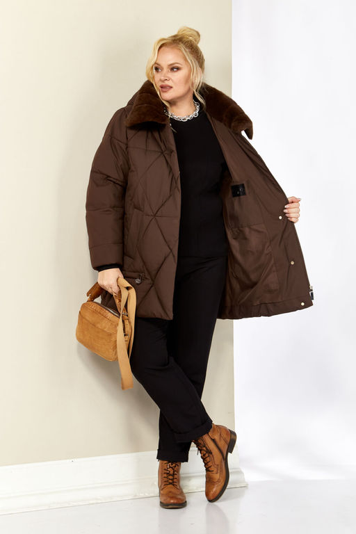 Куртка SHETTI 2207 шоколад