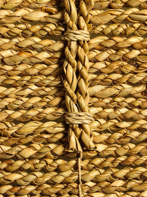 Сумка плетёная из сиграсса, 40×15×40 см