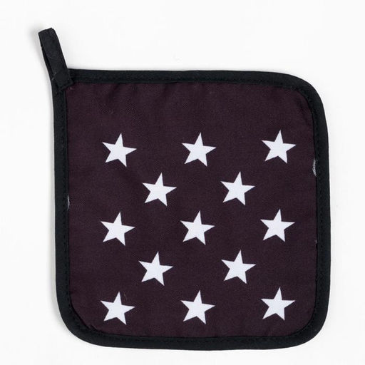 Набор кухонный Stars варежка-прихватка 20х28см, прихватка 17х17см, 35% х/л,65% п/э - Доляна фото 5