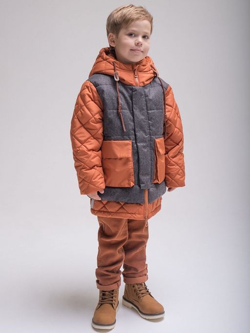 Уценка Pelican BZXL3296 куртка для мальчиков  фото 5