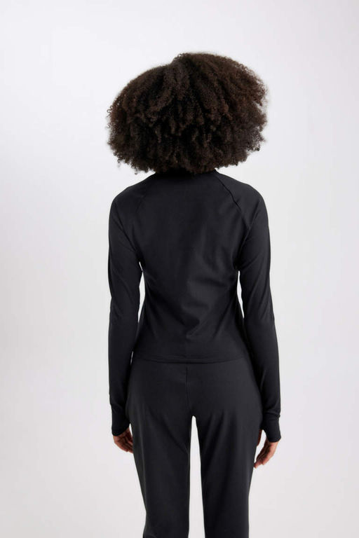 Кардиган приталенного кроя с двумя карманами DeFactoFit фото 6