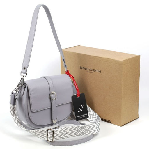 Женская кожаная сумка Sergio Valentini 0032-4  фото 4