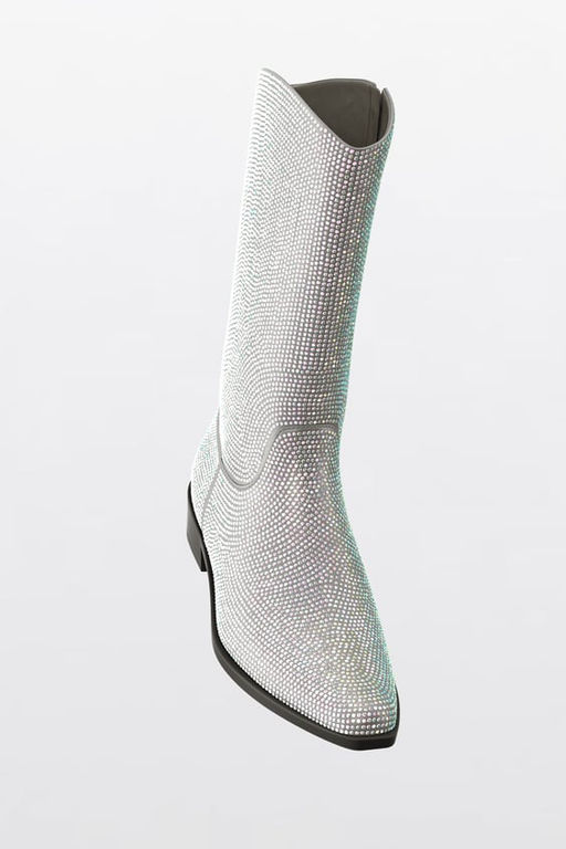 GLITTER COWBOY BOOTS - Zara фото 3