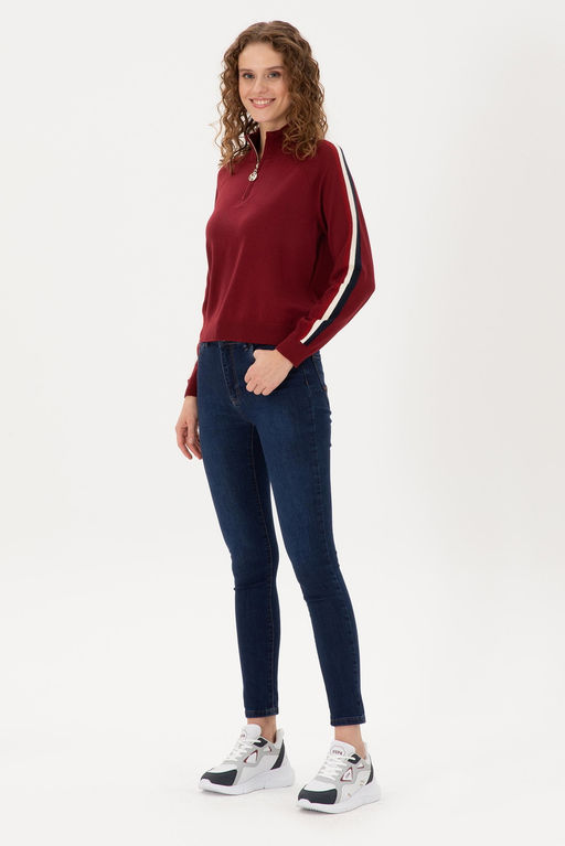 Женские темно-синие джинсовые брюки Неожиданная скидка в корзине - U.s. polo assn фото 3
