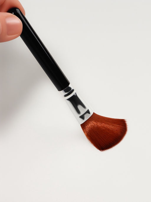 Цена за 3 шт. Кисть для макияжа, 15 (± 1) см, чёрная