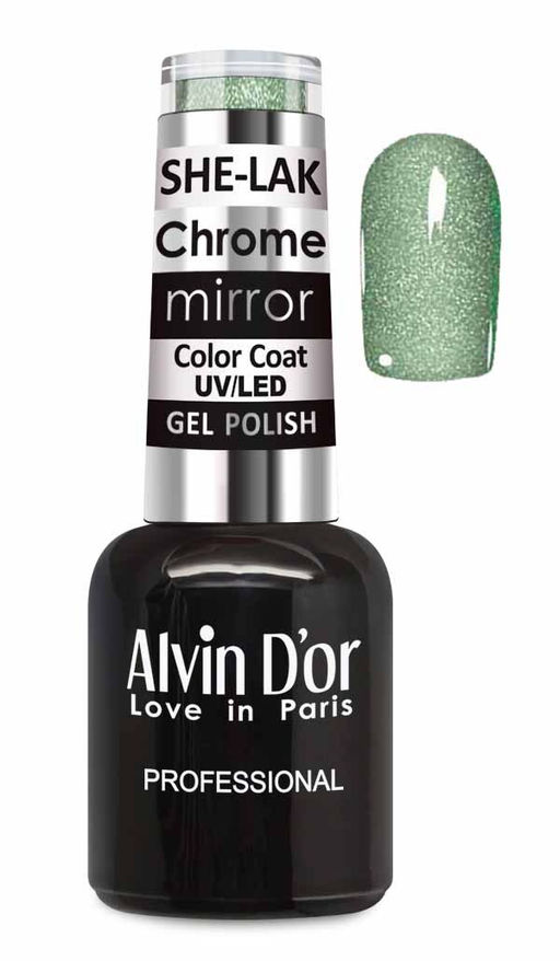 Alvin Dor Лак SHE-LAK Chrome mirror тон 6315 8мл
