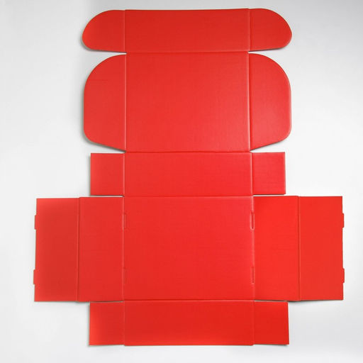 Коробка подарочная складная, упаковка, «Красная», 27 х 21 х 9 см