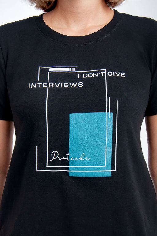 Арт. 3747 Футболка женская 42-50 (5 шт) Цвет:черный - Калинка фото 21