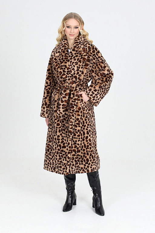 КМ-1086 Пальто жен демисезонное Гепард - Zarya mody фото 3