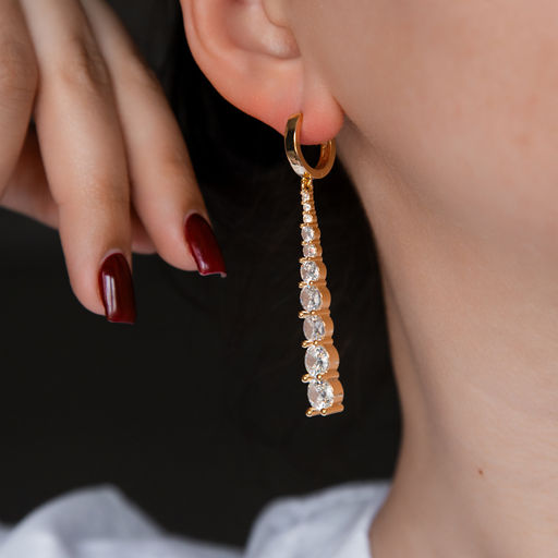 Серьги Арт. 3-4609-Y - MyGemma фото 4