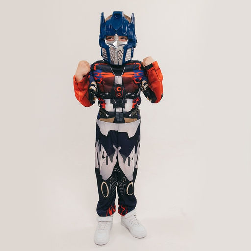 Карнавальный костюм «Мега-киборг», рост 122–128 см, комбинезон, маска