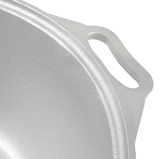 Кастрюля алюминиевая 4л, д32,5см, h14см, литая, металлическая жаропрочная крышка (Россия) - Домашняя мода фото 4