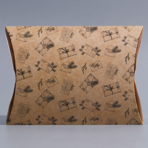 Цена за 5 шт. Коробка сборная фигурная Ретро, 26 19 4 см - Дарите счастье фото 3