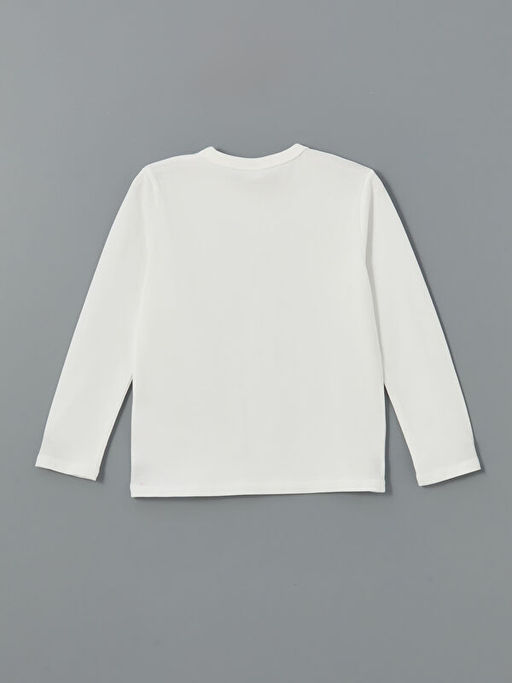 Bisiklet Yaka Erkek ?ocuk Ti??rt - Waikiki фото 2