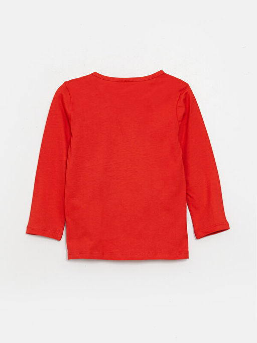 Bisiklet Yaka Bask?l? Uzun Kollu K?z ?ocuk Pijama Tak?m? - Waikiki фото 3