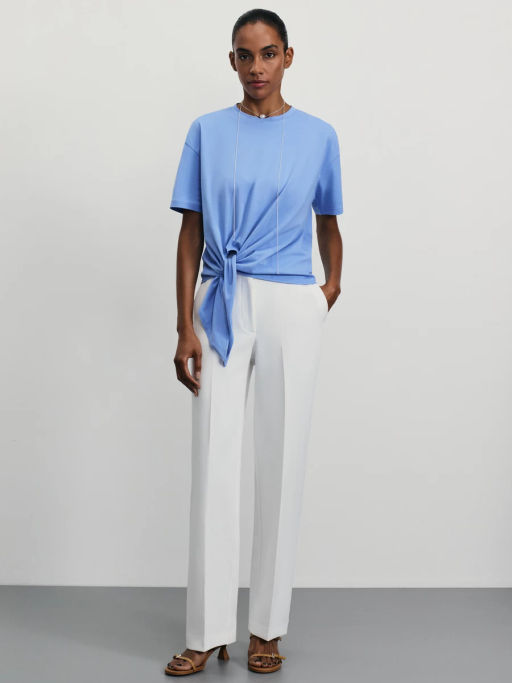 Футболка с завязкой на талии / Zarina  фото 2