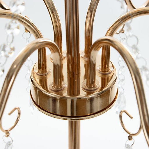 Торшер 2456/7 E14 40Вт золото 58х58х100-156 см