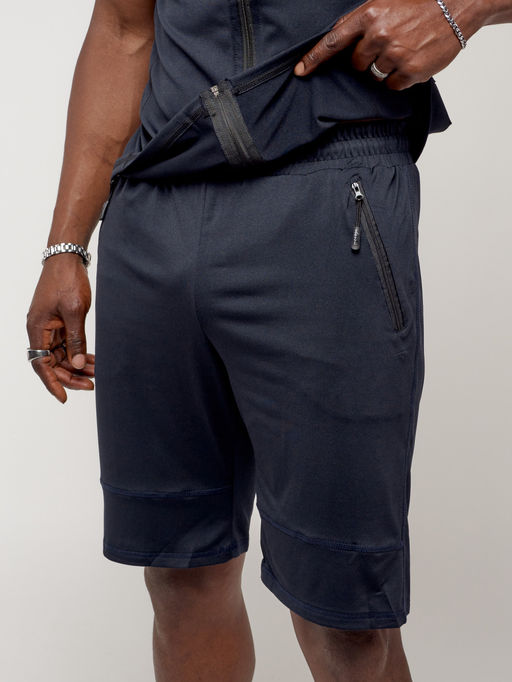 Спортивный костюм летний мужской темно-синего цвета 22610TS - FUYOUKAI фото 14