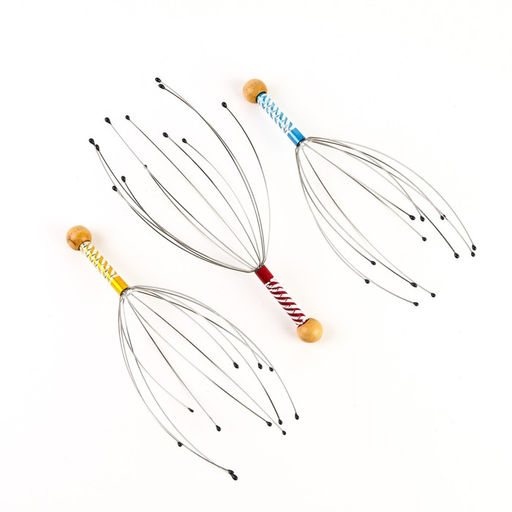 Массажер для головы мурашка Эй, принцесса, меньше стресса, МИКС - Art beauty фото 5