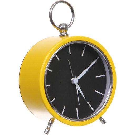 Будильник "LION" 11*5см желтый