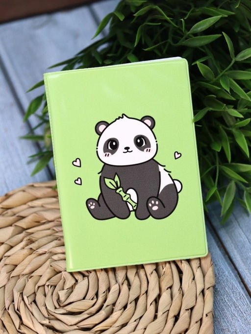 Обложка для паспорта Аниме Panda, плотность 560 мкм