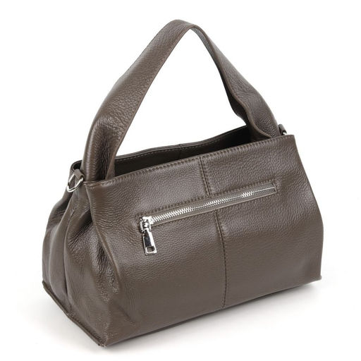 Женская кожаная сумка Sergio Valentini SV-0615 Хаки-Н4 фото 4