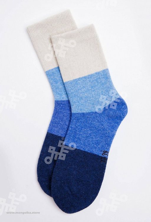 Носки из монгольской шерсти (арт. 01120) - Тод оймс ххк фото 2